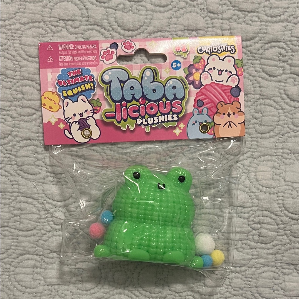 Taba Green Frog squishy
